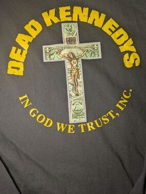 Loser Machine x Dead Kennedys "In God We Trust, Inc." Black Graphic Tee